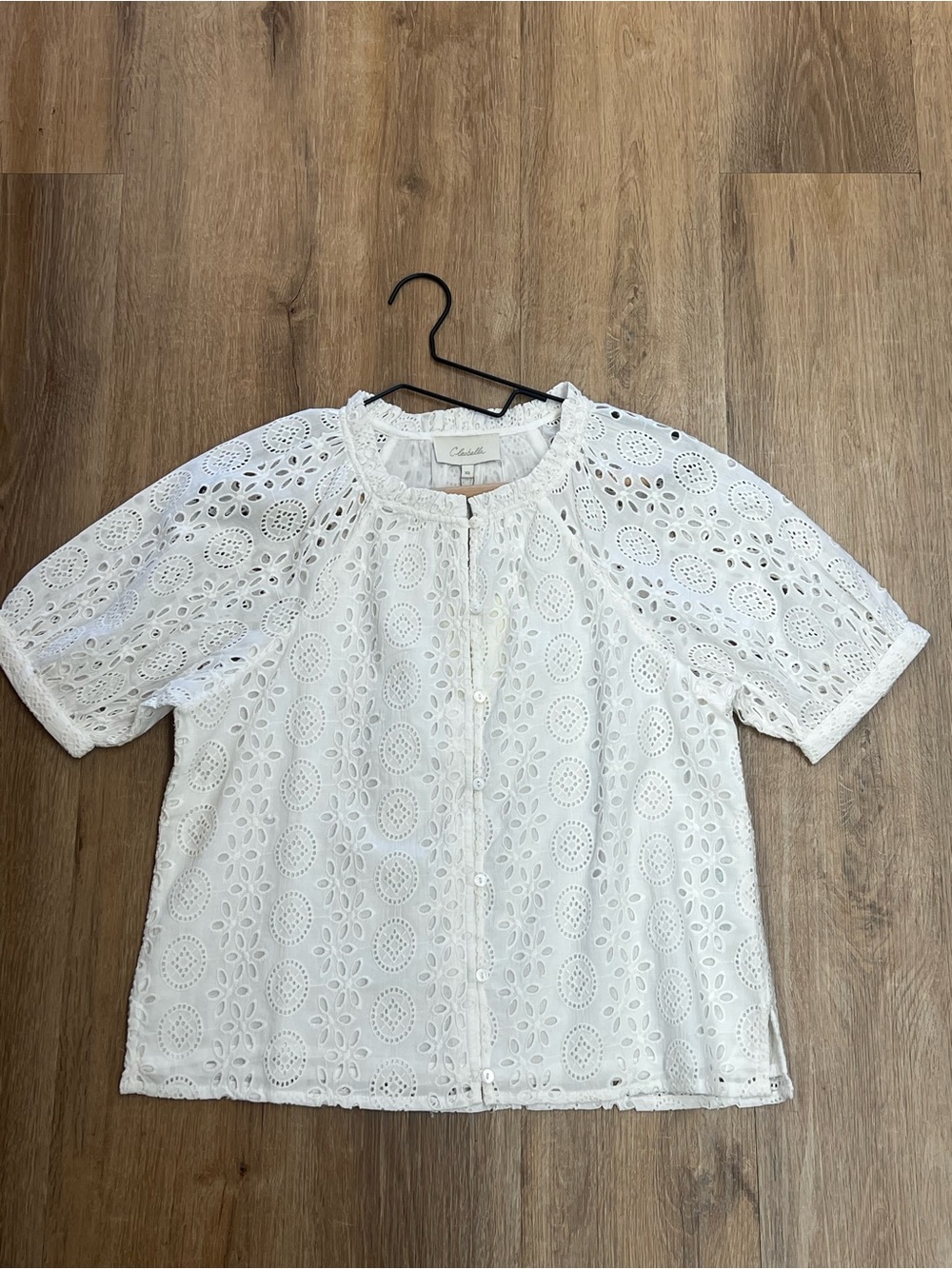 Cleobella Kate Blouse Ivory